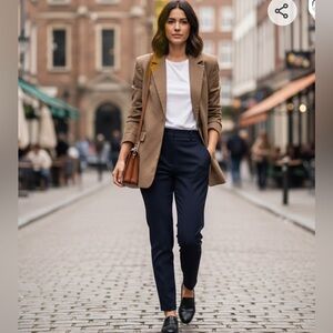 NWOT XXL Zara Women's Classic Brown Blazer